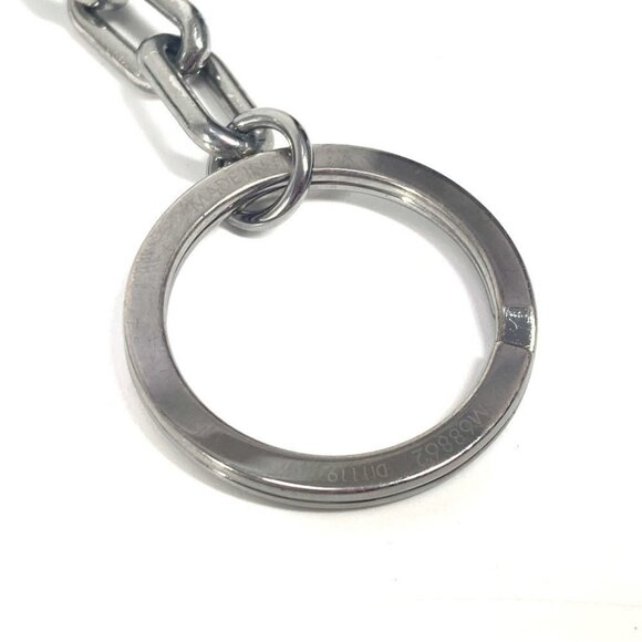 LOUIS VUITTON M68862 MonogramEclipse Key Chain Key Holder Bag Charm - Picture 11 of 12